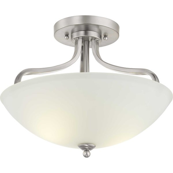 Progress Lighting Laird 3 Light 16 Wide Semi-Flush Bowl Ceiling