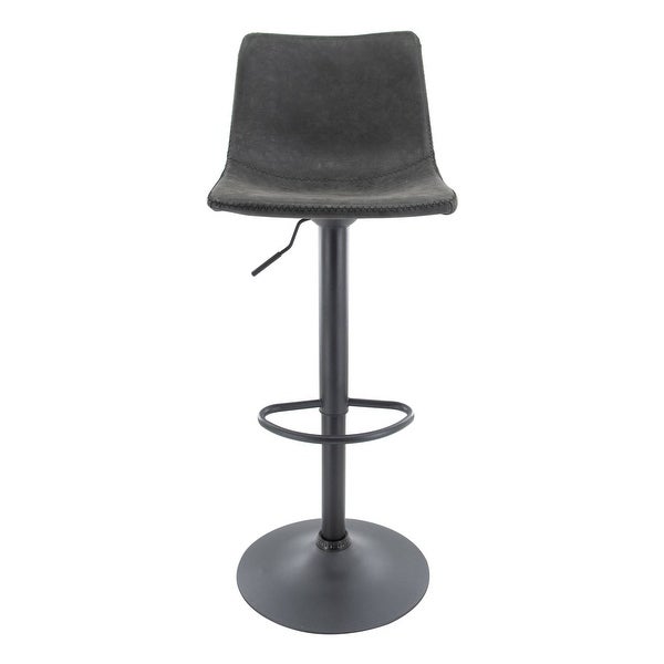 LeisureMod Tilbury Modern Barstool With 360-Degree Swivel Set of 2 - 32.2