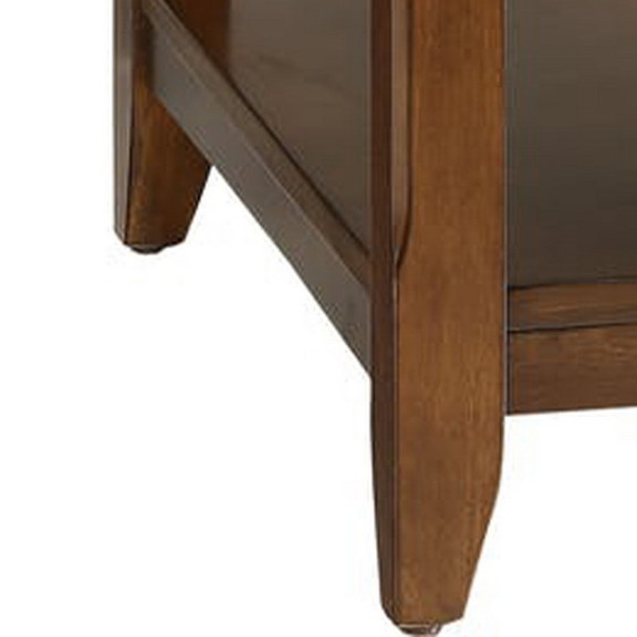 Benzara BM157301 Smart Looking Side Table  Walnut ...