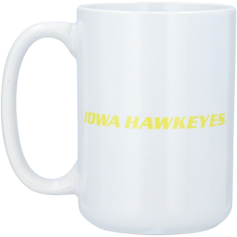 Iowa Hawkeyes 15oz. Primary Logo Mug