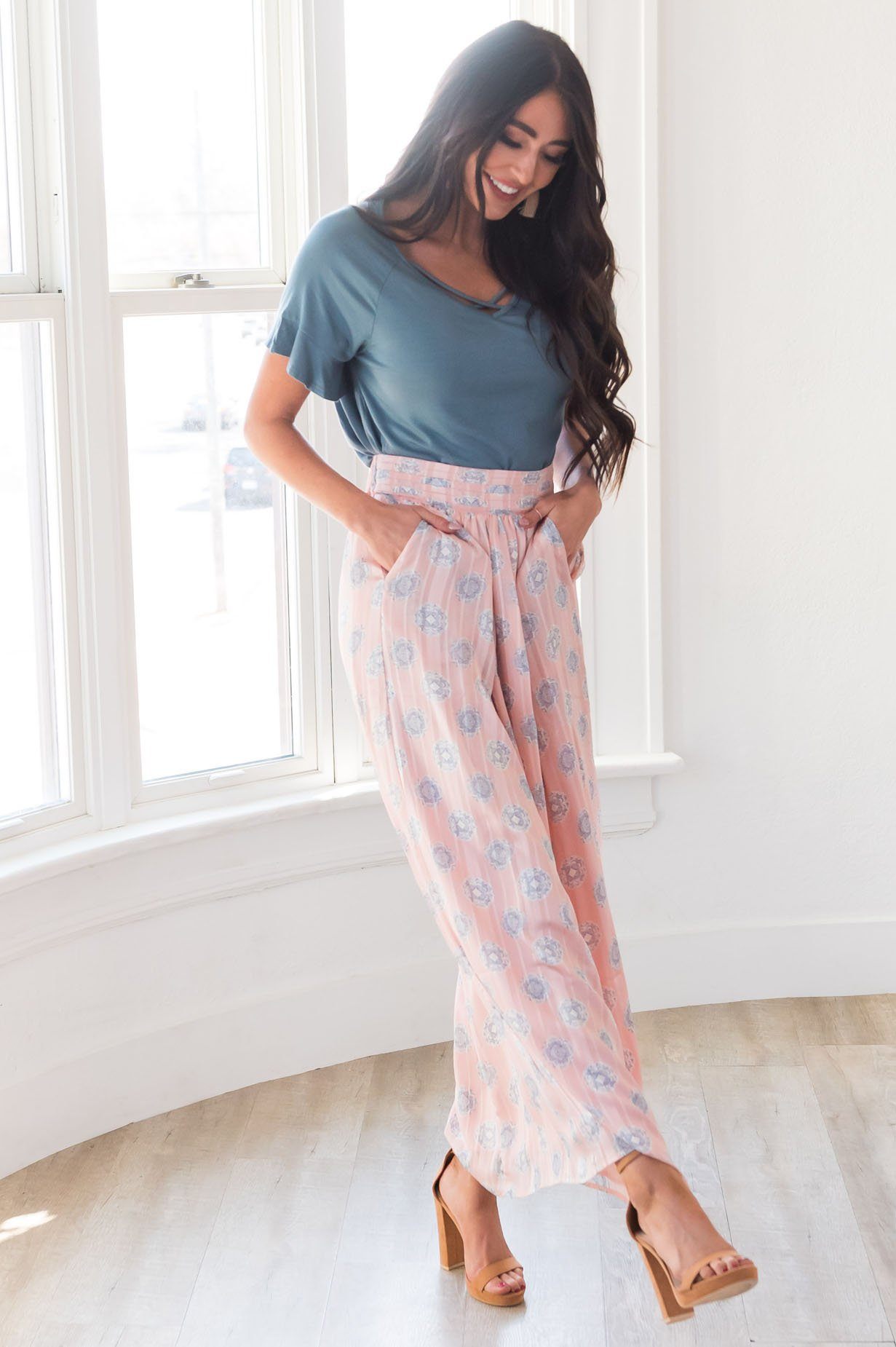 Always Loving Medallion Maxi Skirt