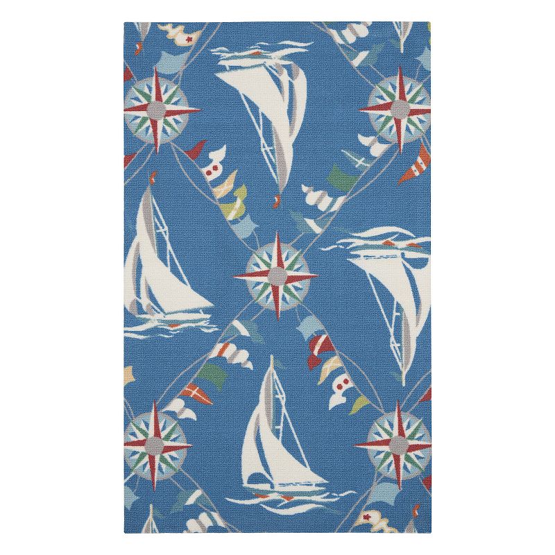 Waverly Sun N' Shade Sailing Indoor Outdoor Rug