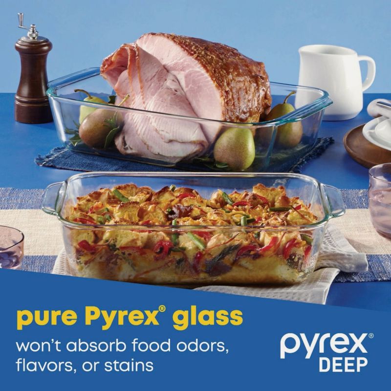 Pyrex Portable Baking Dish with Bag 5 Qt.