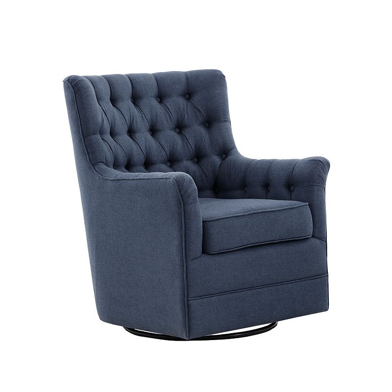 Madison Park Rae Swivel Glider Accent Chair