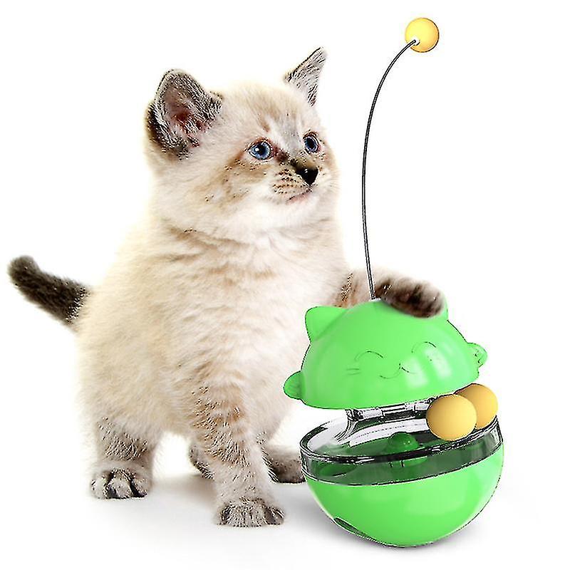 Cat Ball Toy Interactive Toy Cat Feeder Cat Food Ball Kitten Toy