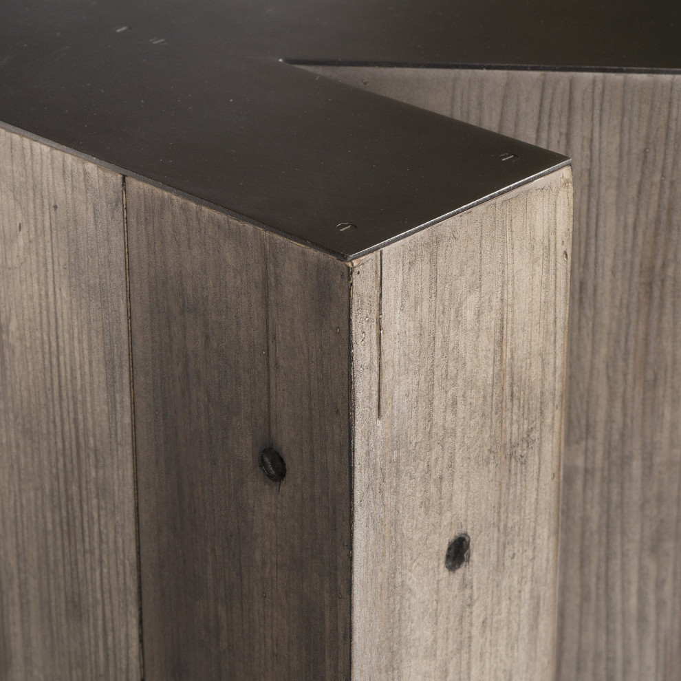 M Letter Side Table   Modern   Side Tables And End Tables   by Virgil Stanis Design  Houzz