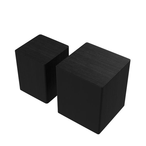 Upgrade MDF Nesting Side Table for Living Room (Set of 2)