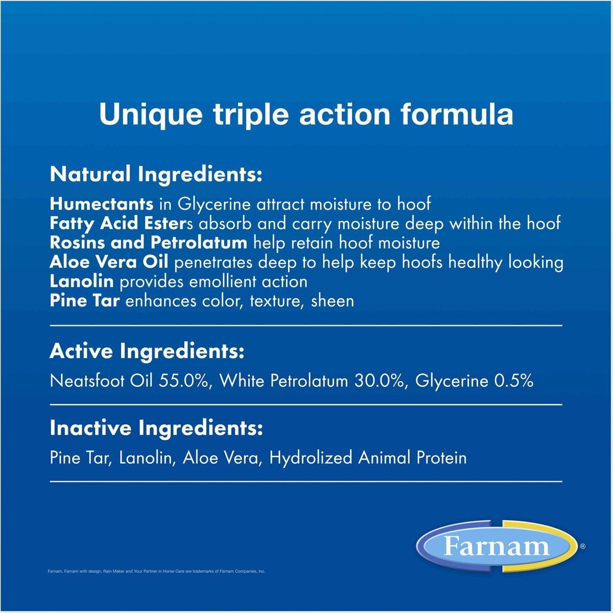 Farnam Rain Maker Horse Hoof Moisturizer