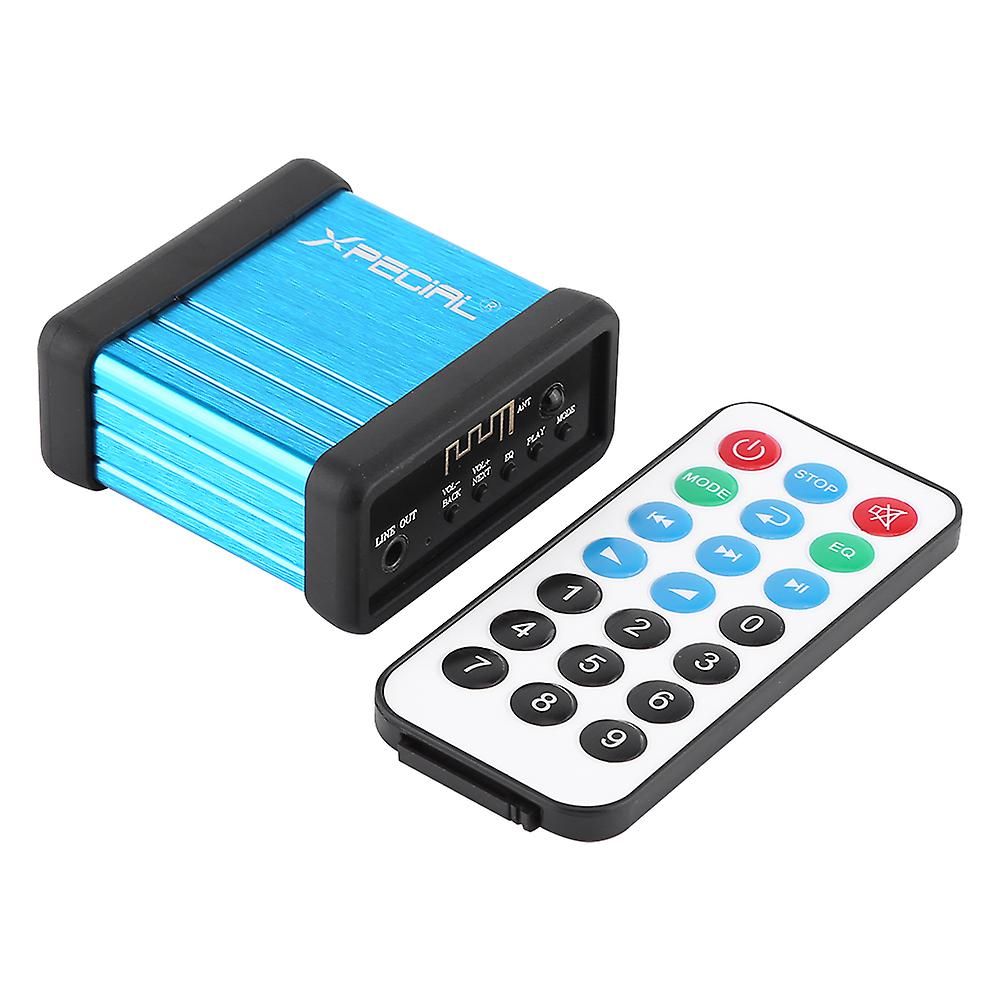 Portable Wireless Bluetooth o Receiver Box Amplifier Modify DIY with Remote Control #2