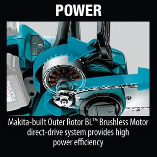 Makita LXT 16 in. 18V X2 (36V) Lithium-Ion Brushless Battery Chain Saw Kit with 4 Batteries (5.0 Ah) XCU04PT1