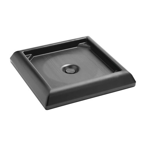 Weighted Base For 45 Gallon Ranger Containers， Black