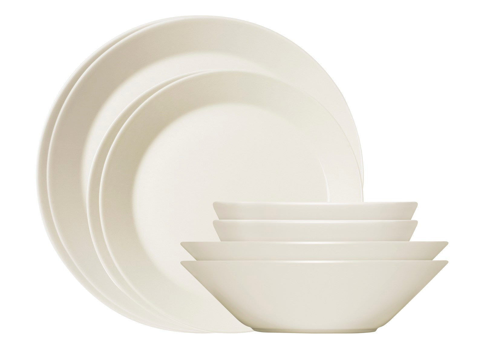 Teema 16 Piece Starter Set in White design by Kaj Franck for Iittala