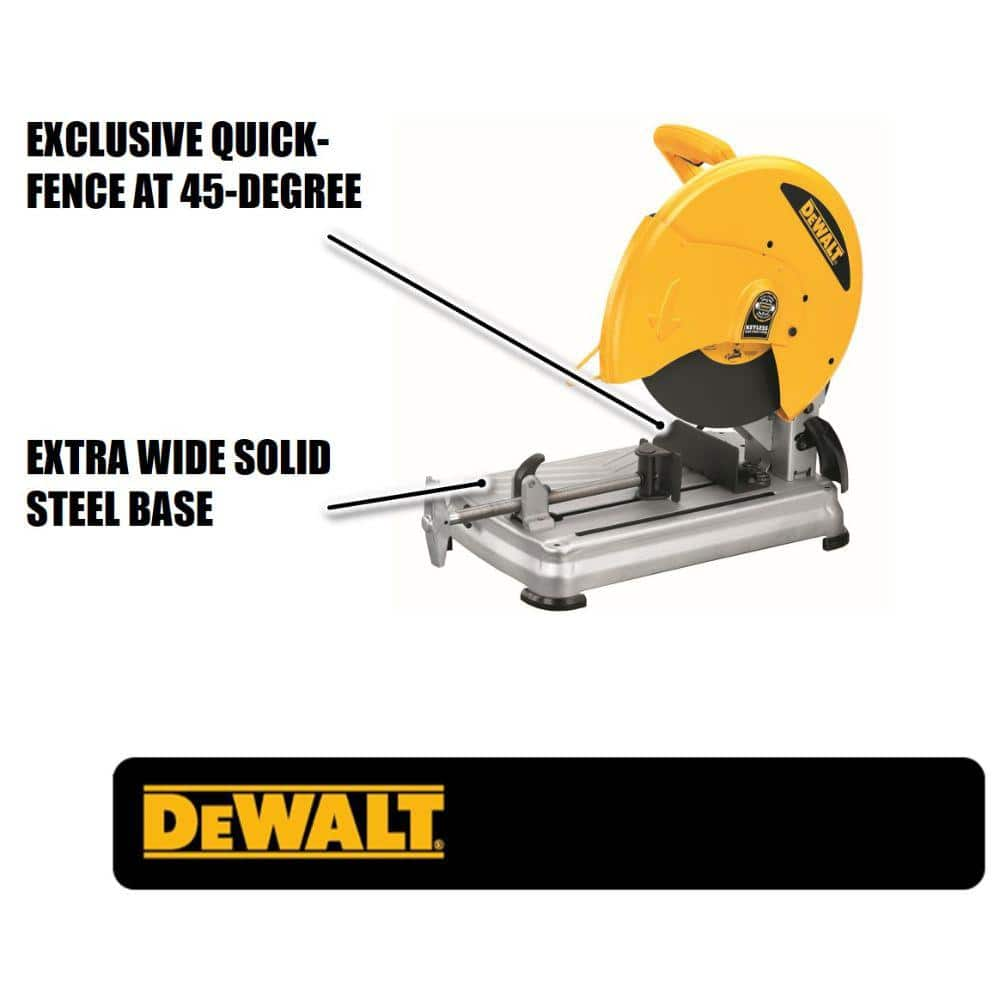 DEWALT 15 Amp Corded 14 in. Cut-Off Saw D28715