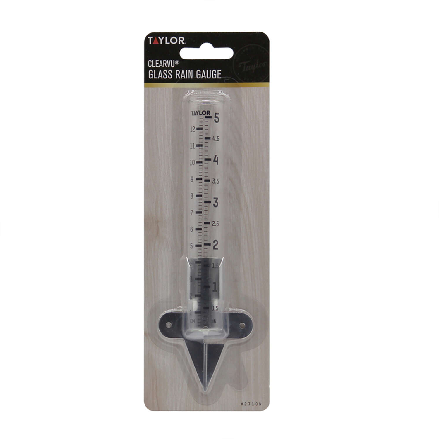 Taylor Rain Gauge Ground 0.9 in. W X 5.5 in. L