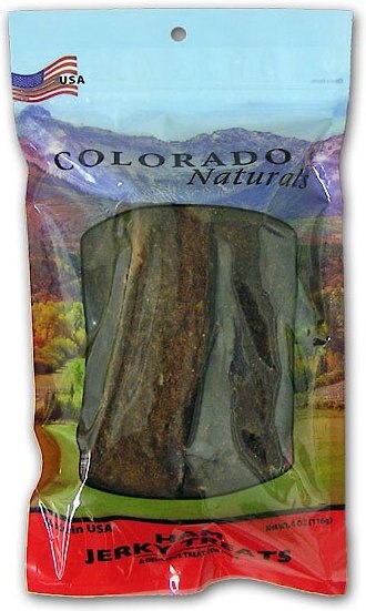 Colorado Naturals Ham Jerky Treats， 4-oz bag