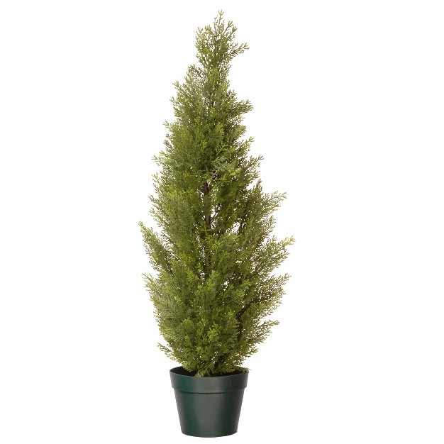 3 x27 Unlit Arborvitae Artificial Tree National Tree Company