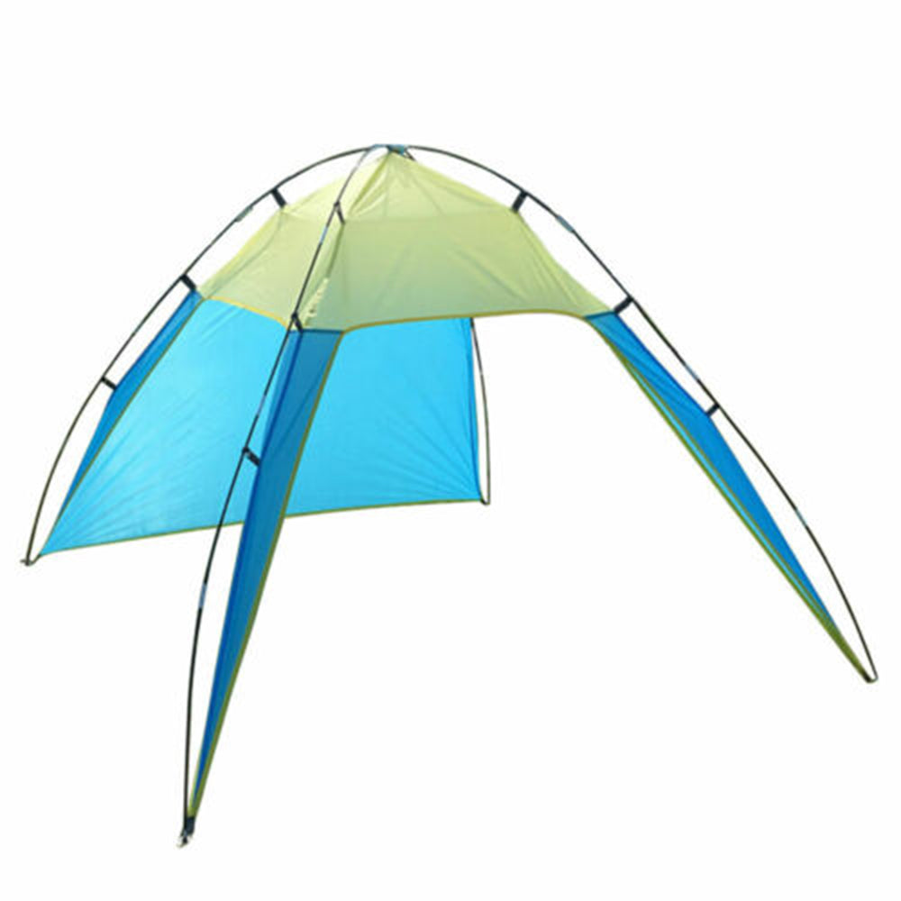 Beach Tent Sun Shelter Portable Outdoor Pop up Beach Umbrella UPF 50+ Canopy， 90''x 82''x 63''