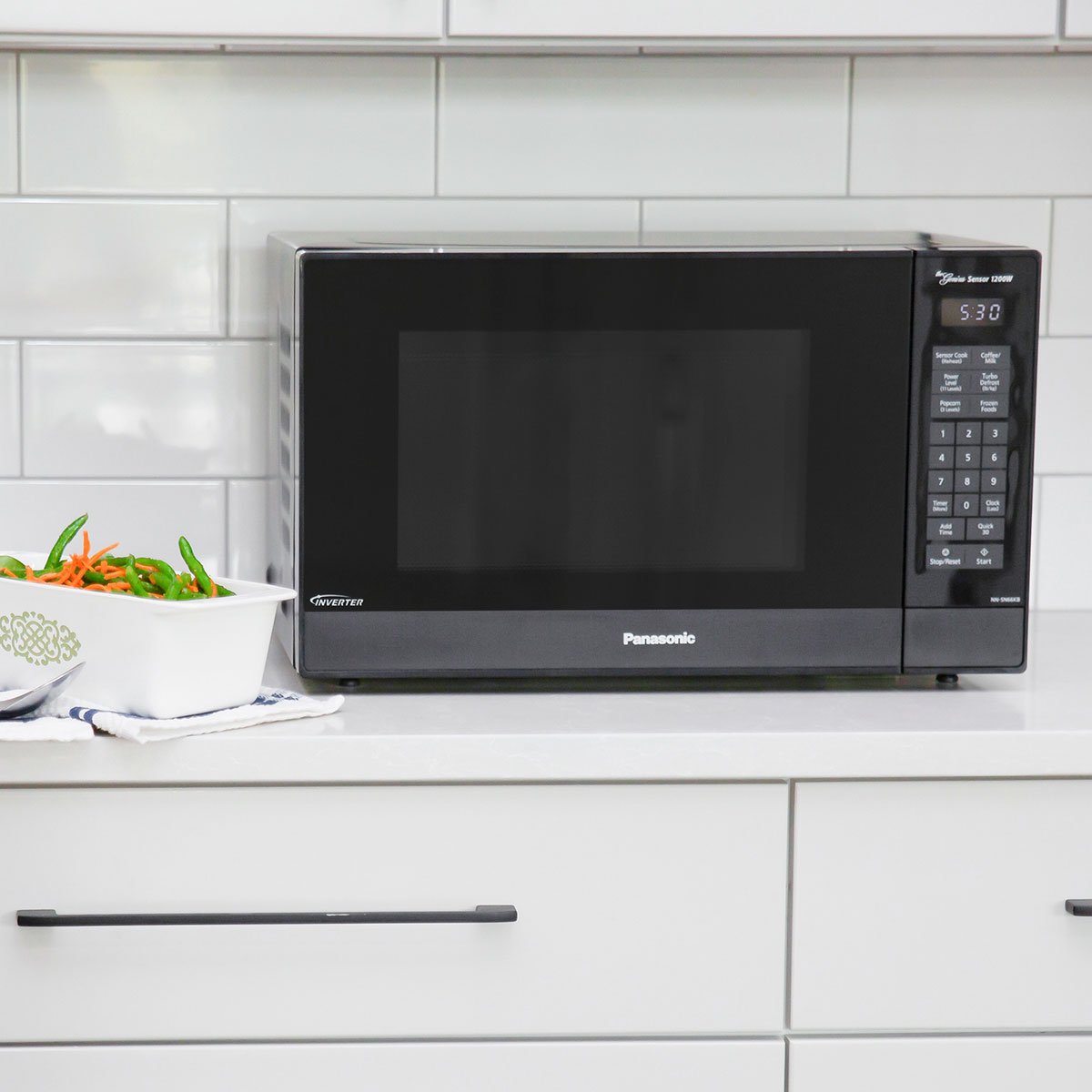 Panasonic 1.2 Cu. Ft. Black Microwave