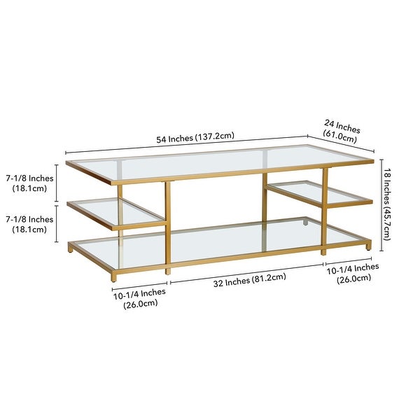 Greenwich 54'' Wide Rectangular Coffee Table