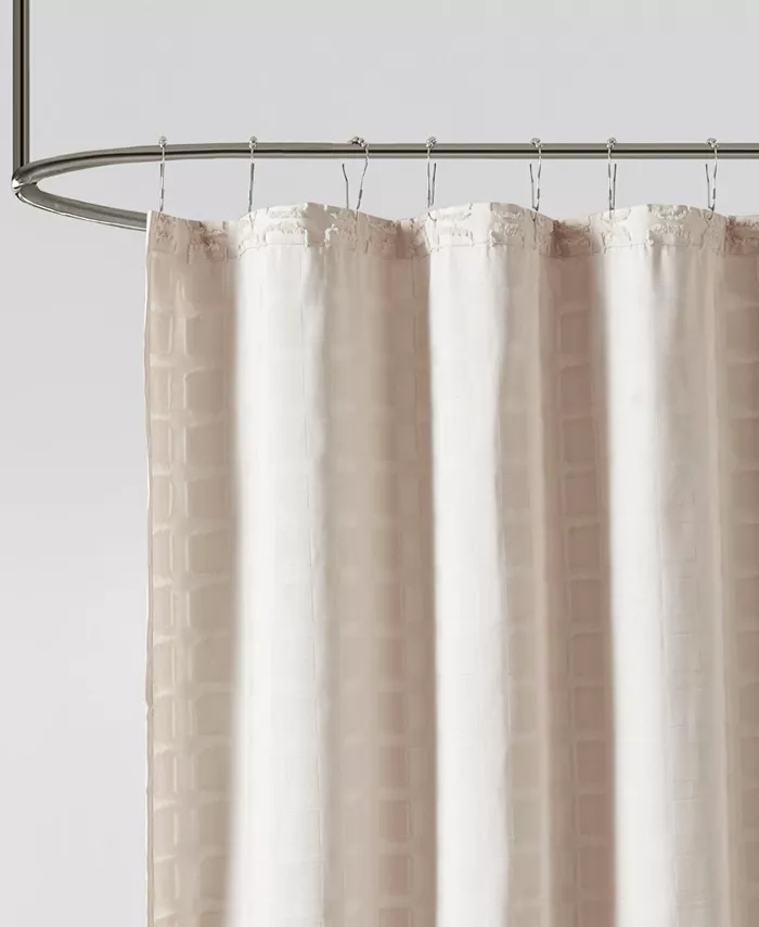 Madison Park Metro Clipped Shower Curtain 72 x  72