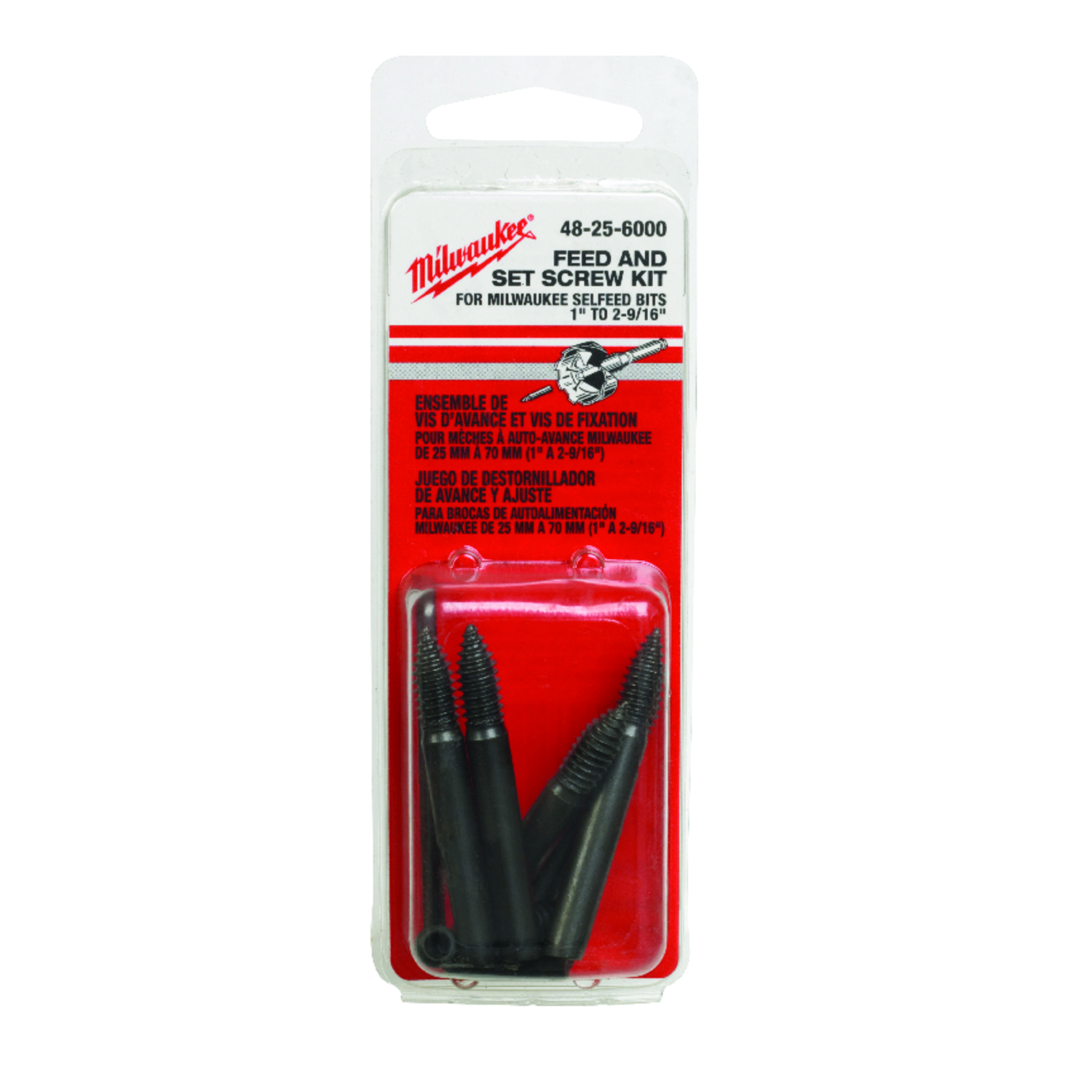 MW SWITCHBLADE Carbon Steel Feed and Set Screw Accessory Set 9 pc