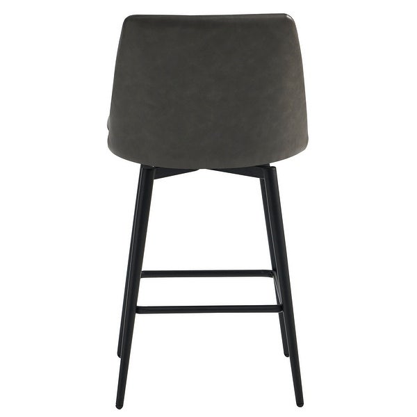 Ariel Counter Height Swivel Barstool Set of 2