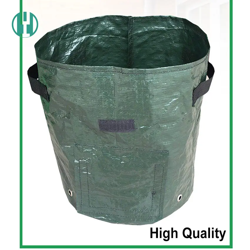 Hyh High Quality Durable PE Plant Potato Bags For Home Garden