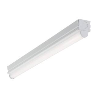 Metalux 2 ft. 16-Watt Equivalent Integrated LED White Finish Strip Light Fixture 4000K 1150 Lumens 2ST1L1040R