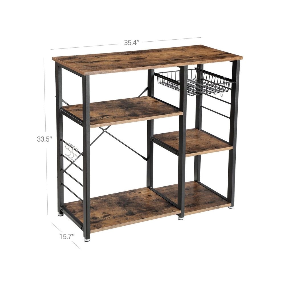 Metal Frame Kitchen Shelf   35.4\