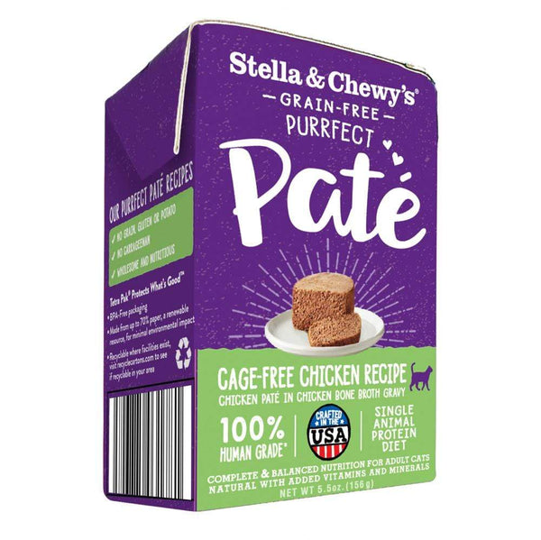 Stella and Chewy's Purrfect Pate Cage Free Chicken Recipe Wet Cat Food