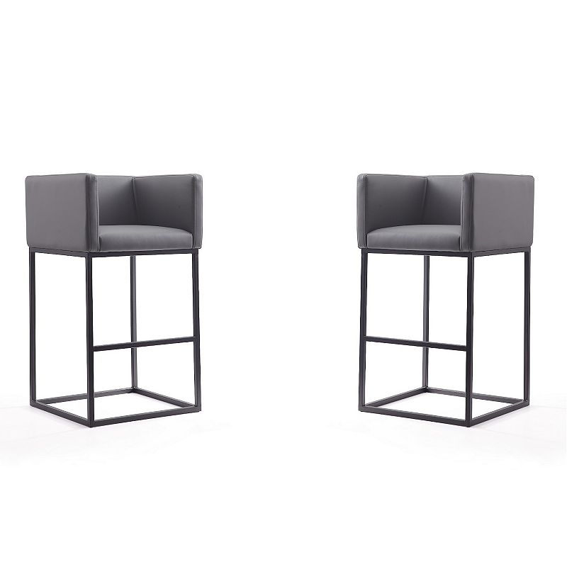 MANHATTAN COMFORT Embassy Bar Stool 2-piece Set