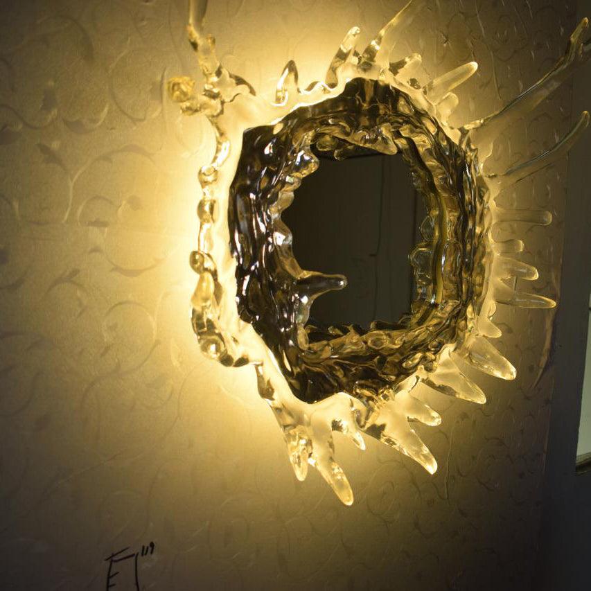 Water Drop Mirror Wall Lamp