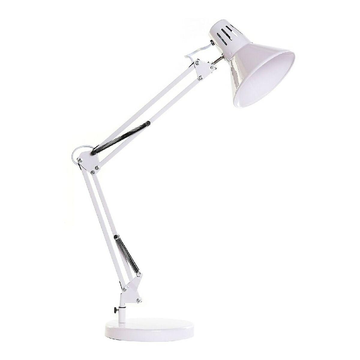 Desk lamp dkd home decor white metal (22 x 39 x 69 cm)