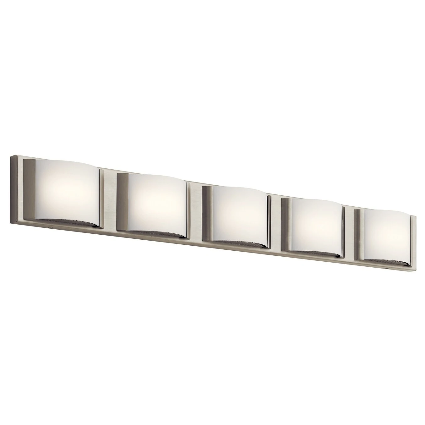 elan Bretto Brushed Nickel 37.25-inch Vanity - Silver