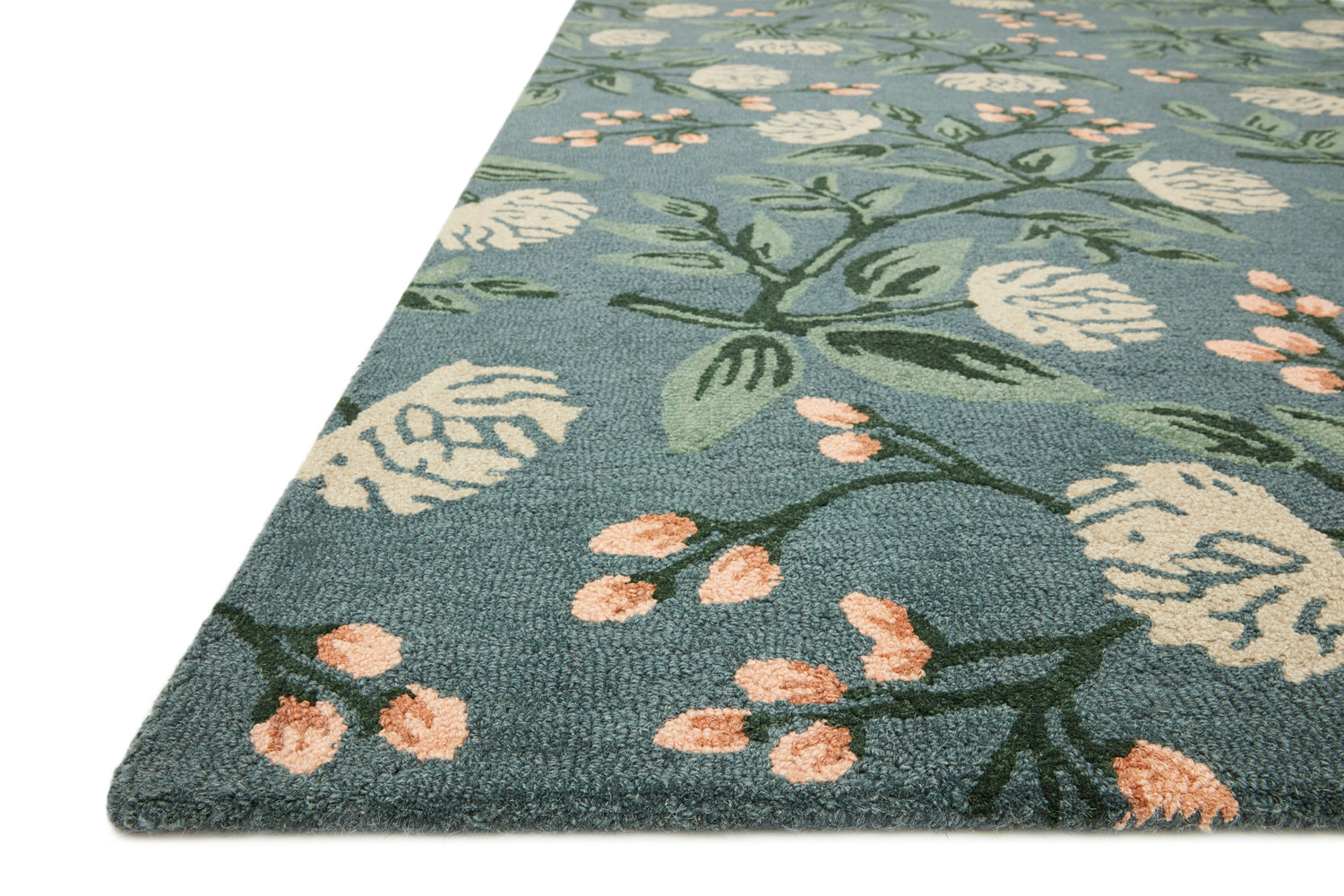 Joie Hooked Emerald Rug SAMPLE