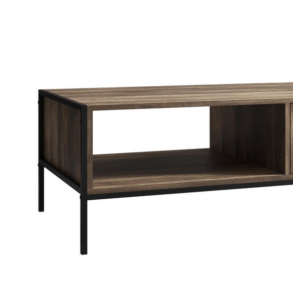 Modern Coffee Table With Drawers And Storage Shelves for Living Room Reception