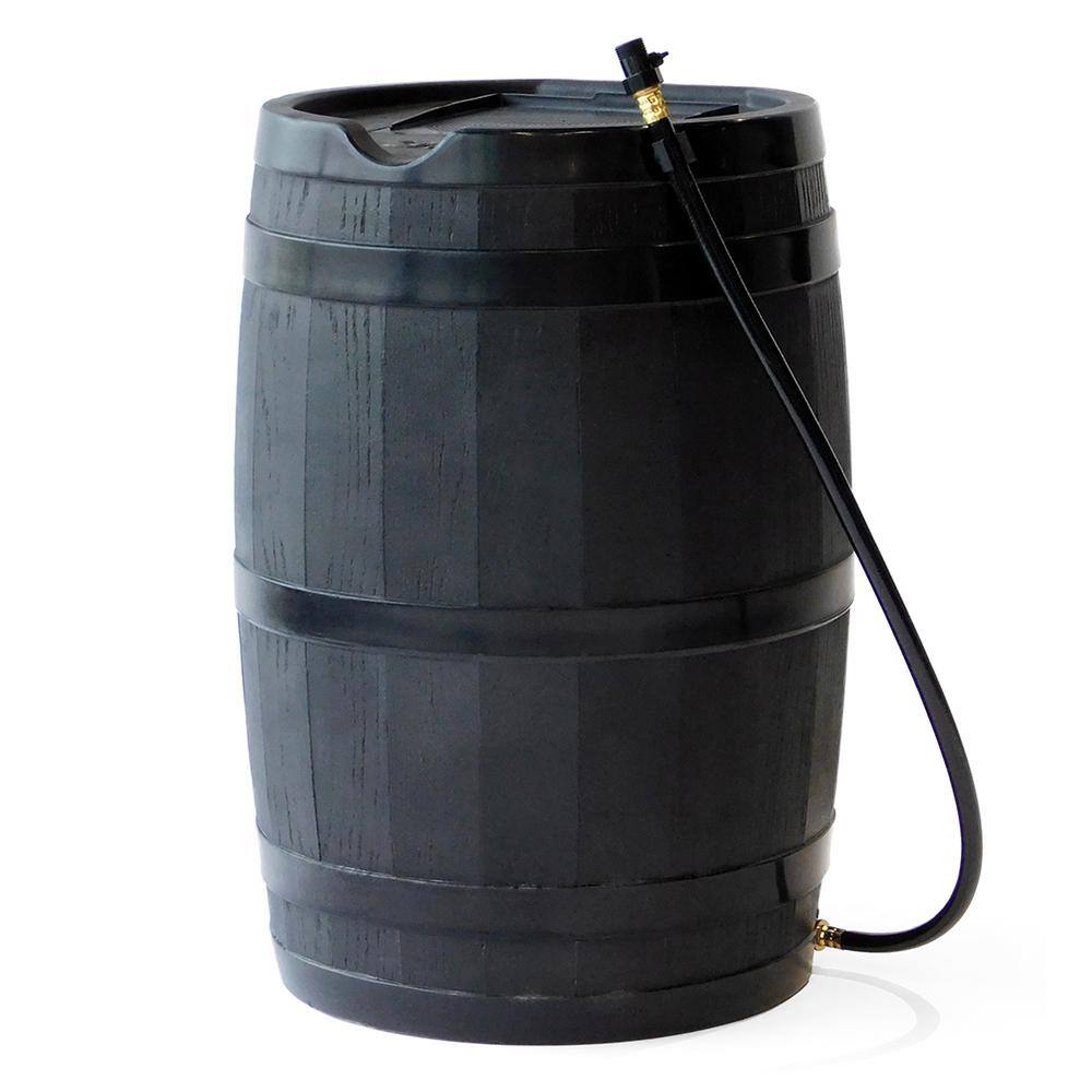 FCMP Outdoor 45 Gal. RC45 Rain Barrel Black RC45-BLK