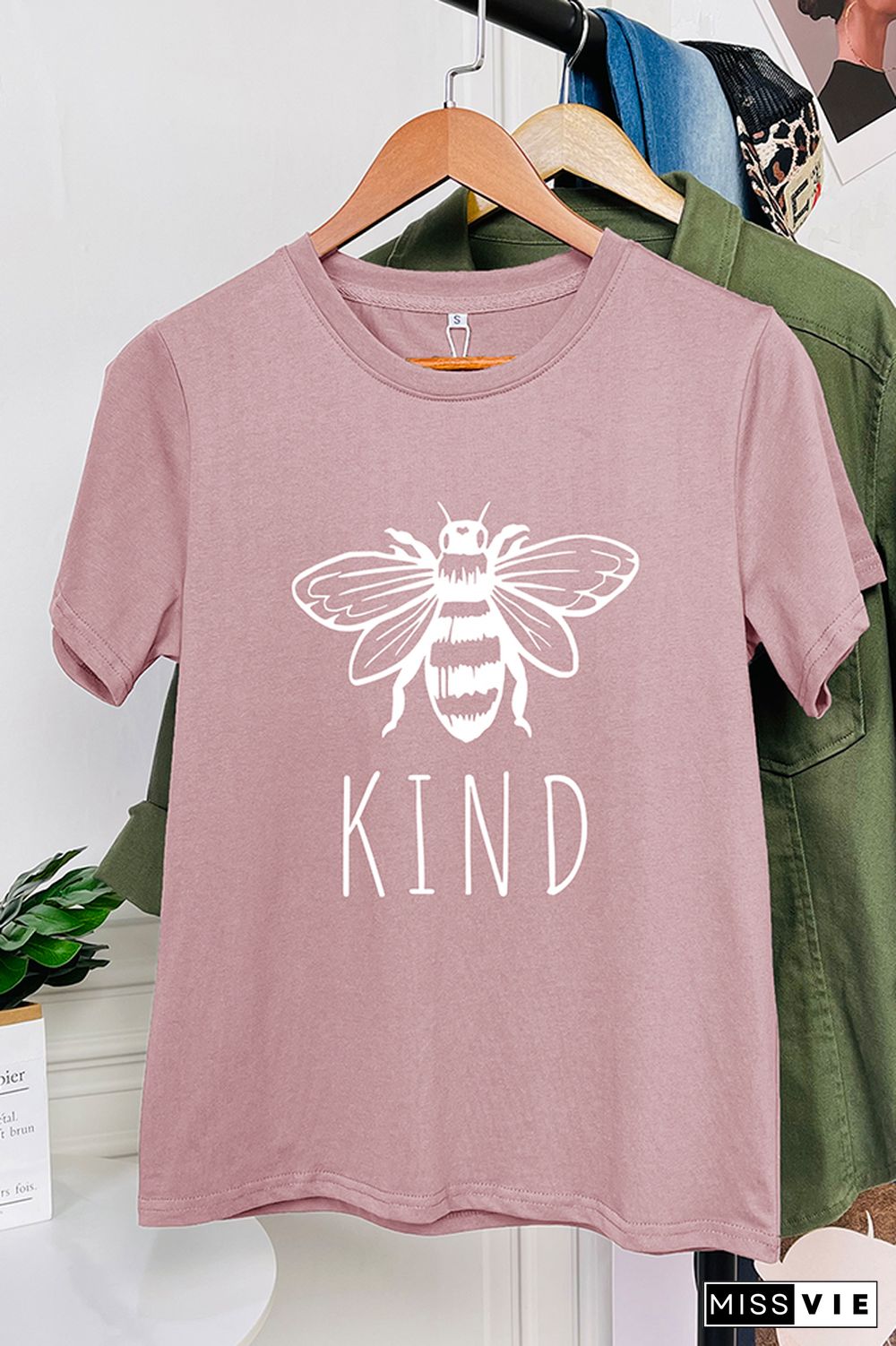 Be Kind Short Sleeve Graphic Tee Wholesale