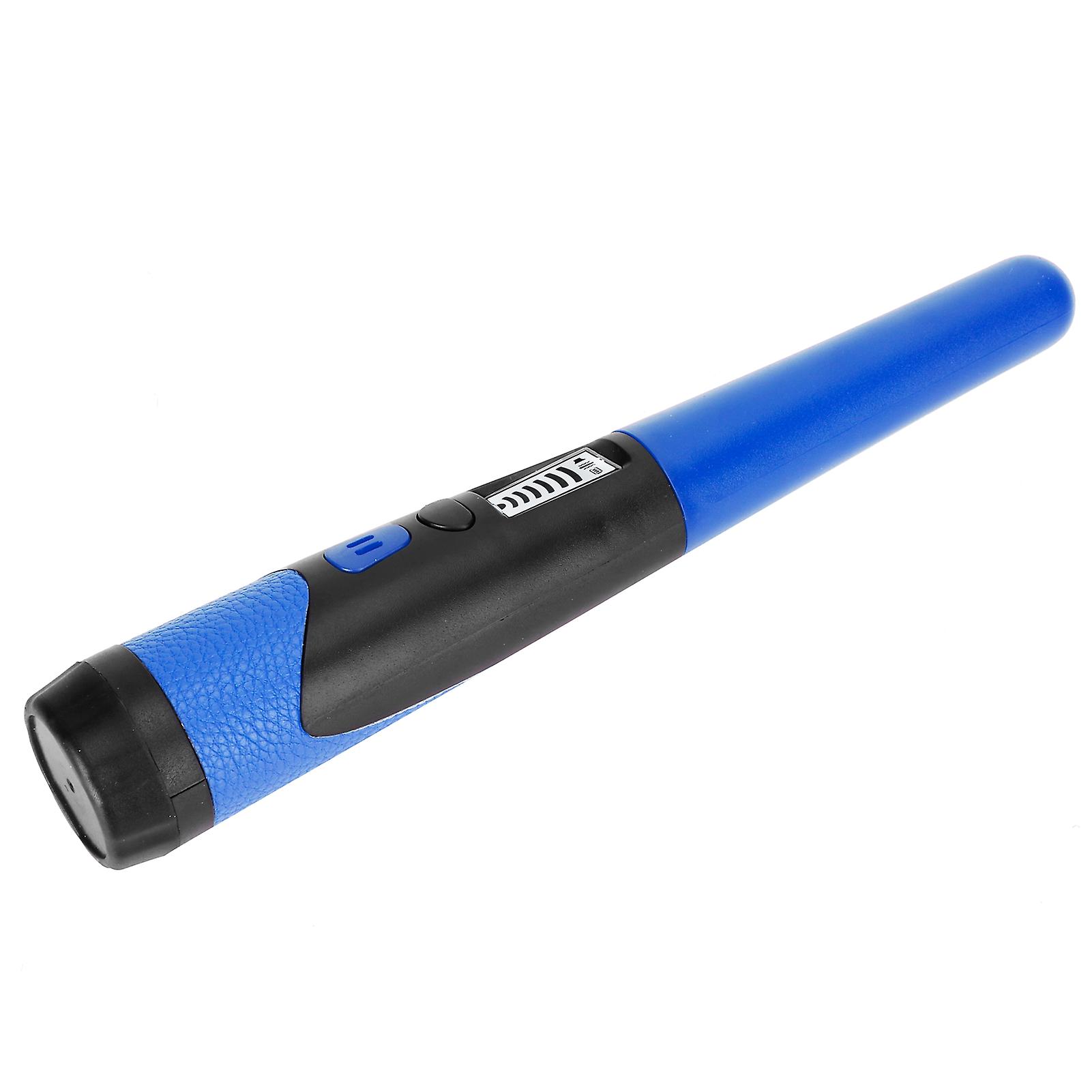 Metal Detecting Pinpointer Detector High Sensitivity 360degree Handheld Metal Locating Rodblue