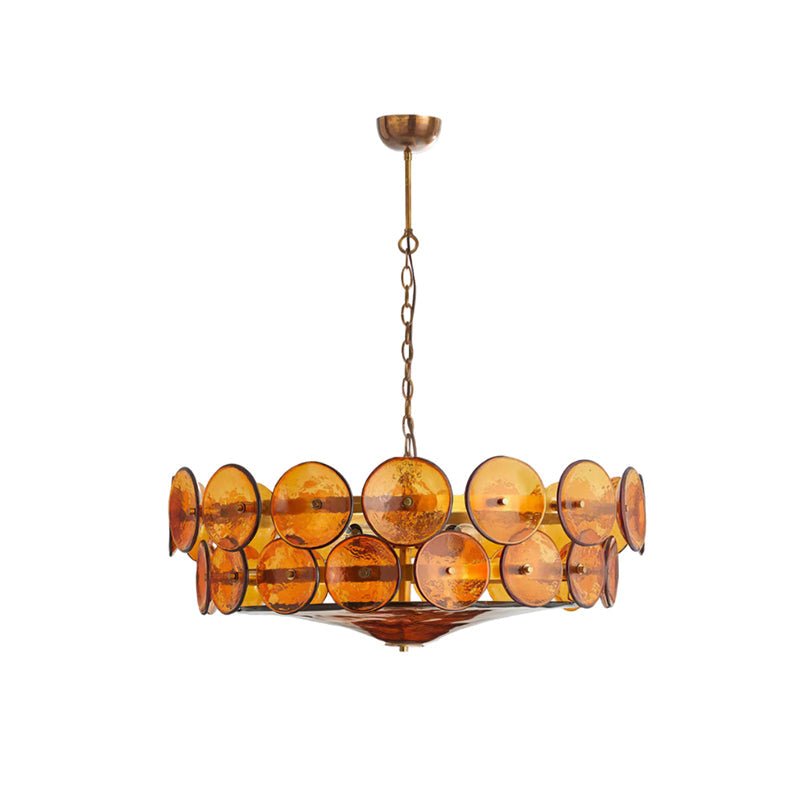 Solaris Disc Murano Chandelier