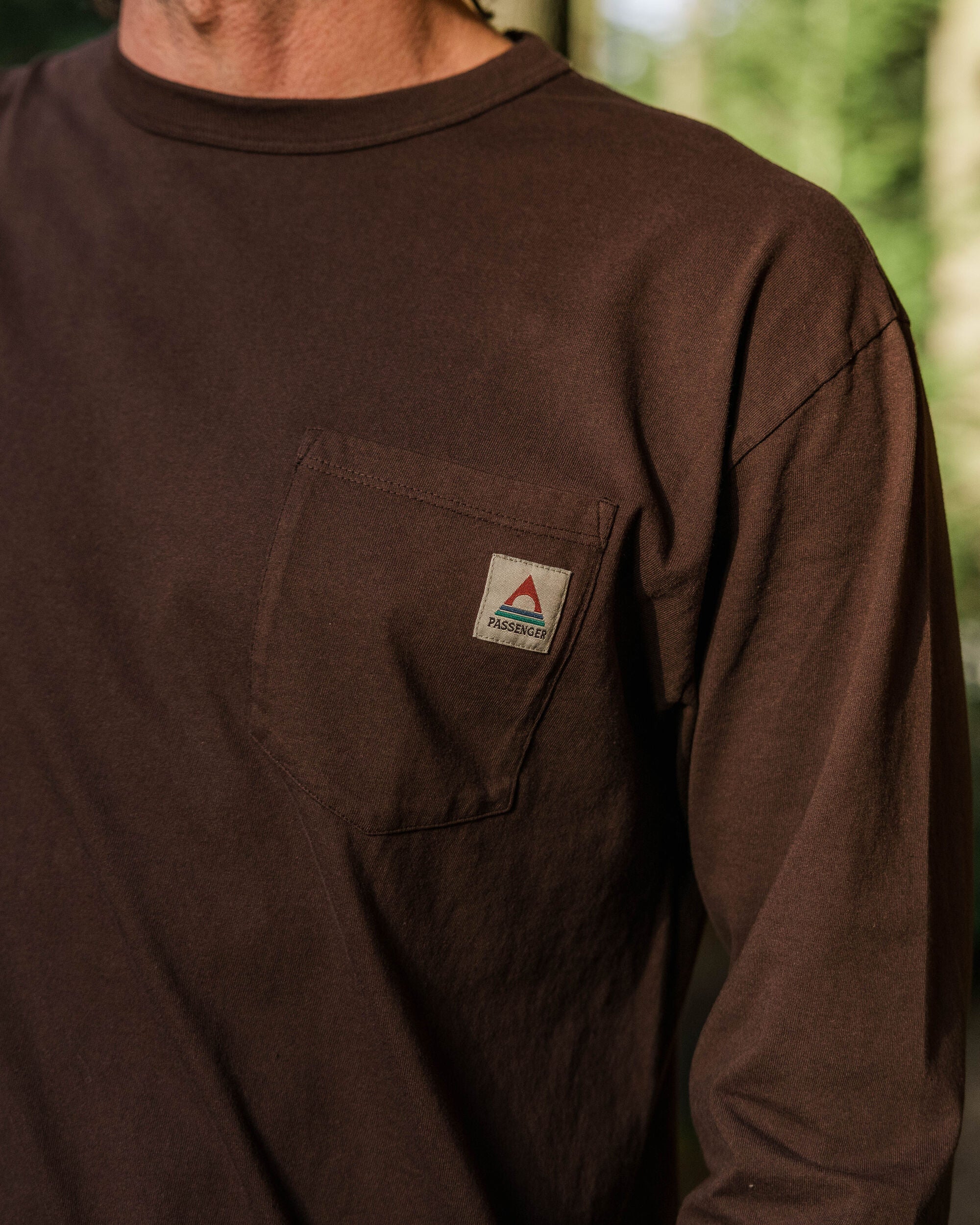 Heritage Recycled Relaxed Fit LS T-Shirt - Java