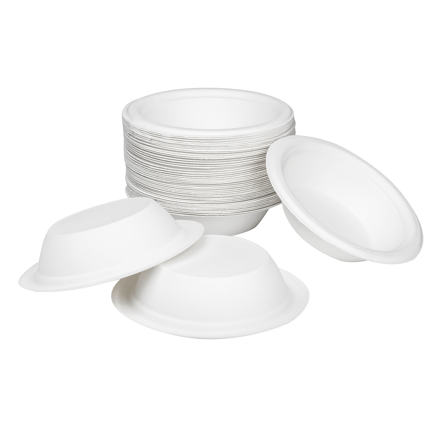 Karat Earth - KE-BBR12-1C - 12 oz Bagasse Bowls