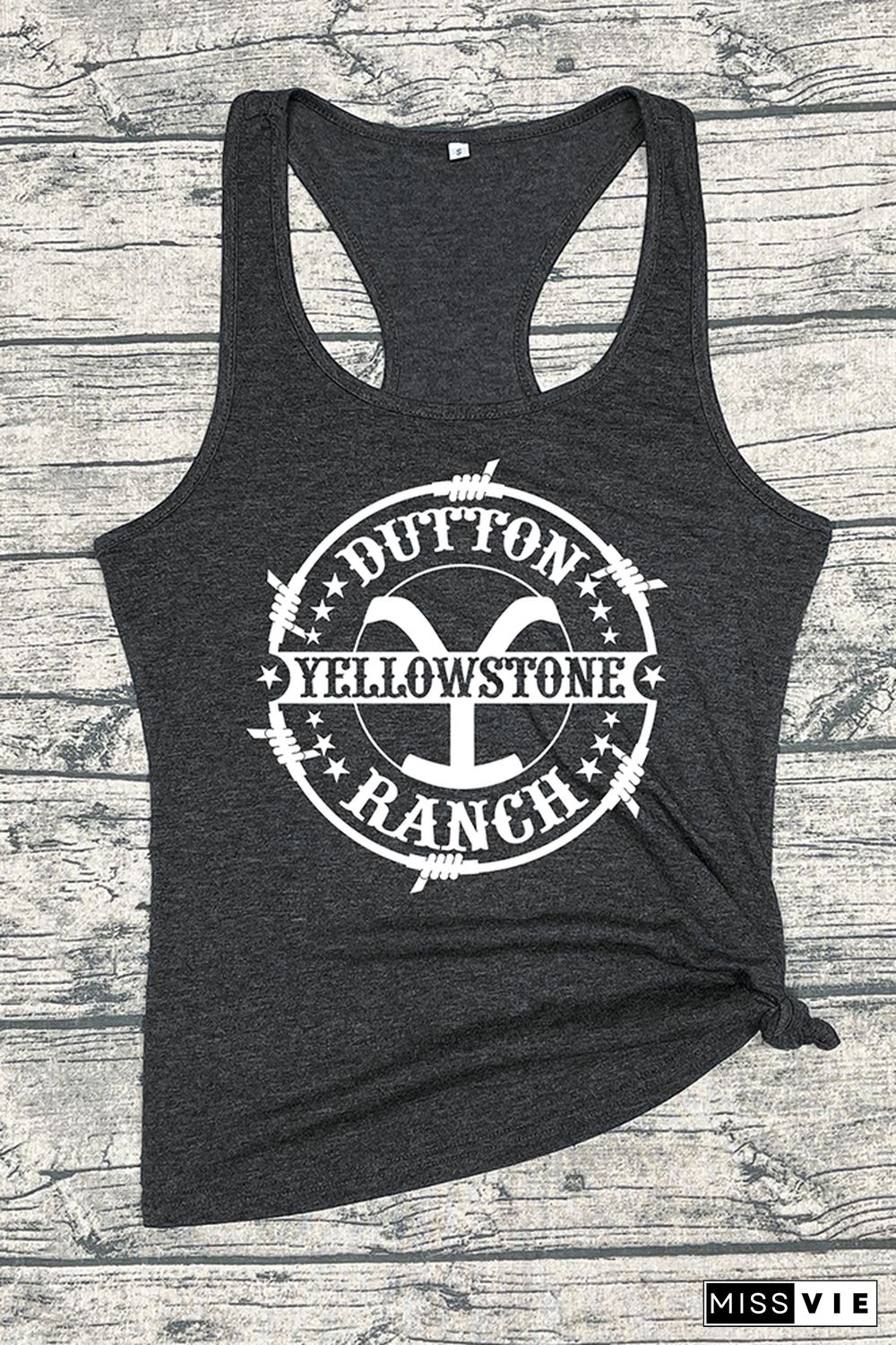 Dutton Ranch Yellowstone Sleeveless Tank Top Wholesale