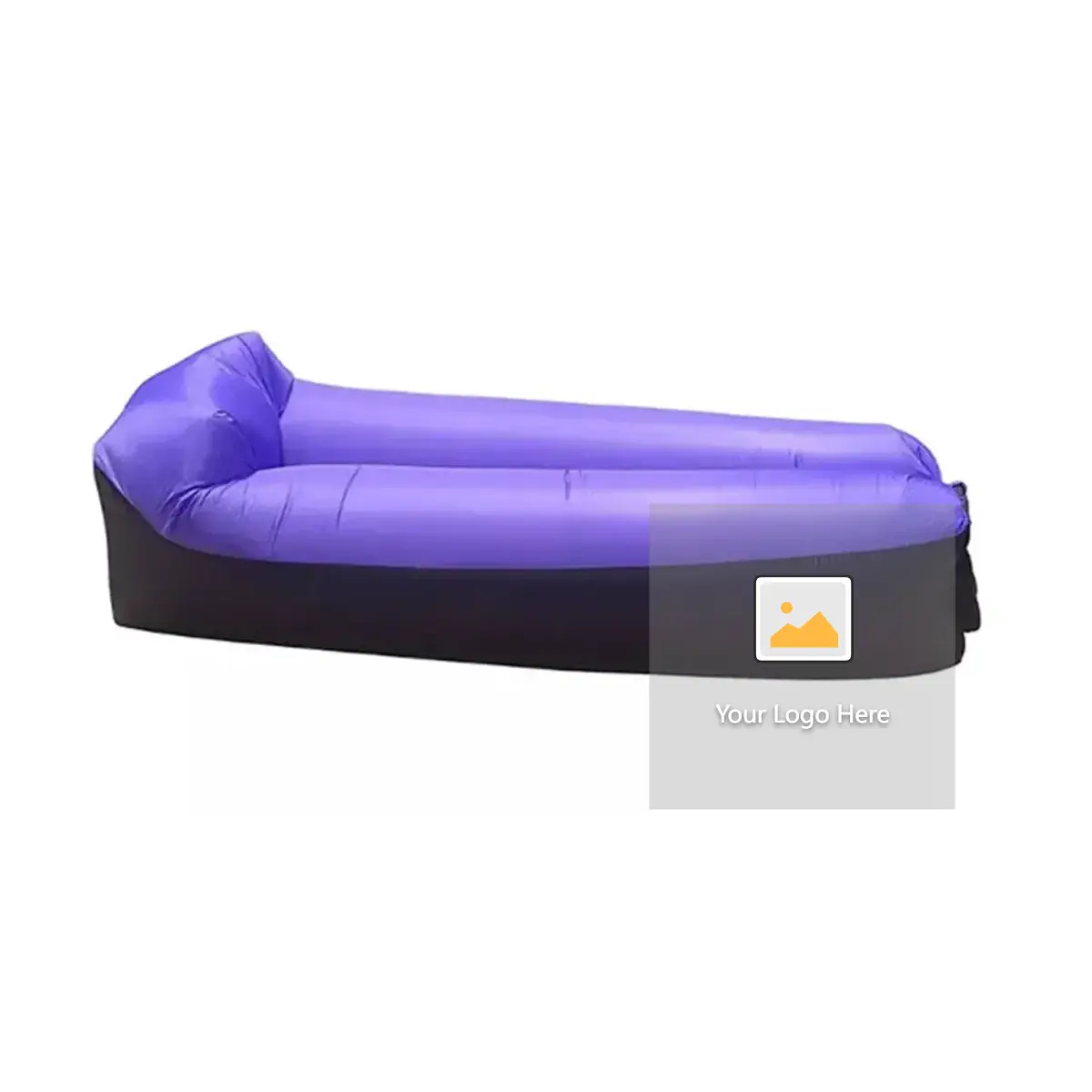 Inflatable Lounger  Airsofa Laybag Waterproof Anti Air Leaking Design Inflatable Beach Chair for Camping Hiking