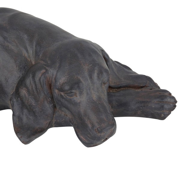 Magnesium Oxide Modern Farmhouse Dog Garden Sculpture Olivia amp May