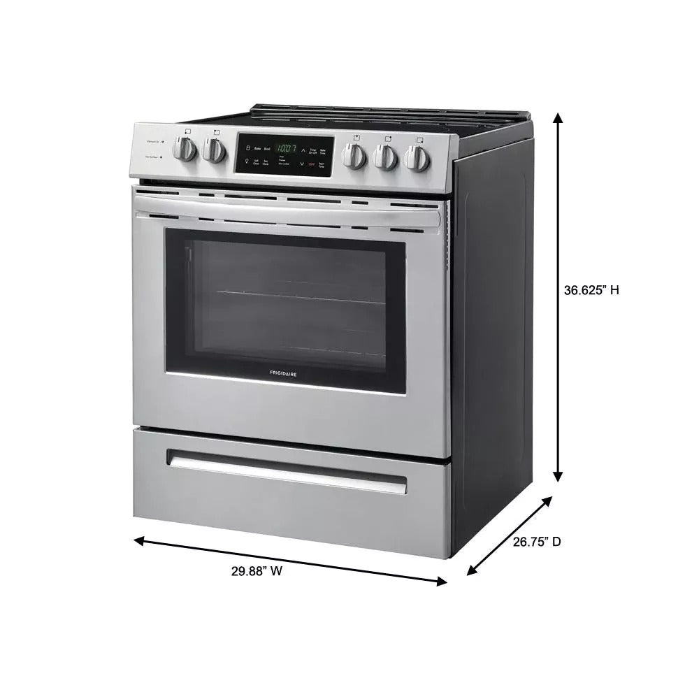 30 in. 5.0 cu. ft. Single Oven – Stainless Steel