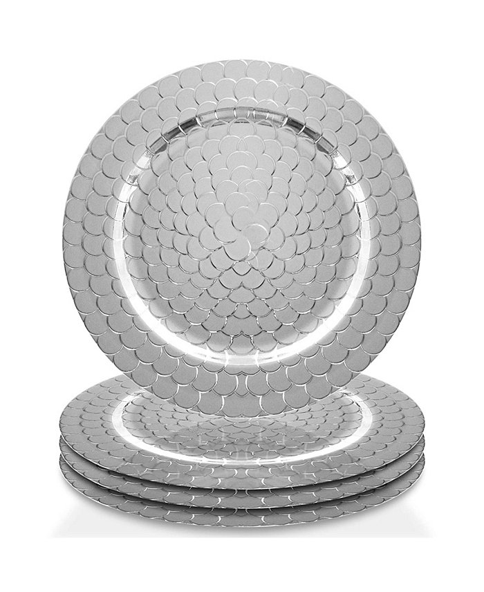 American Atelier Jay Import Snake Set 4  Charger Plate