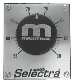 Maxitrol TD121A Selectra Remote Selector 80 130f D...