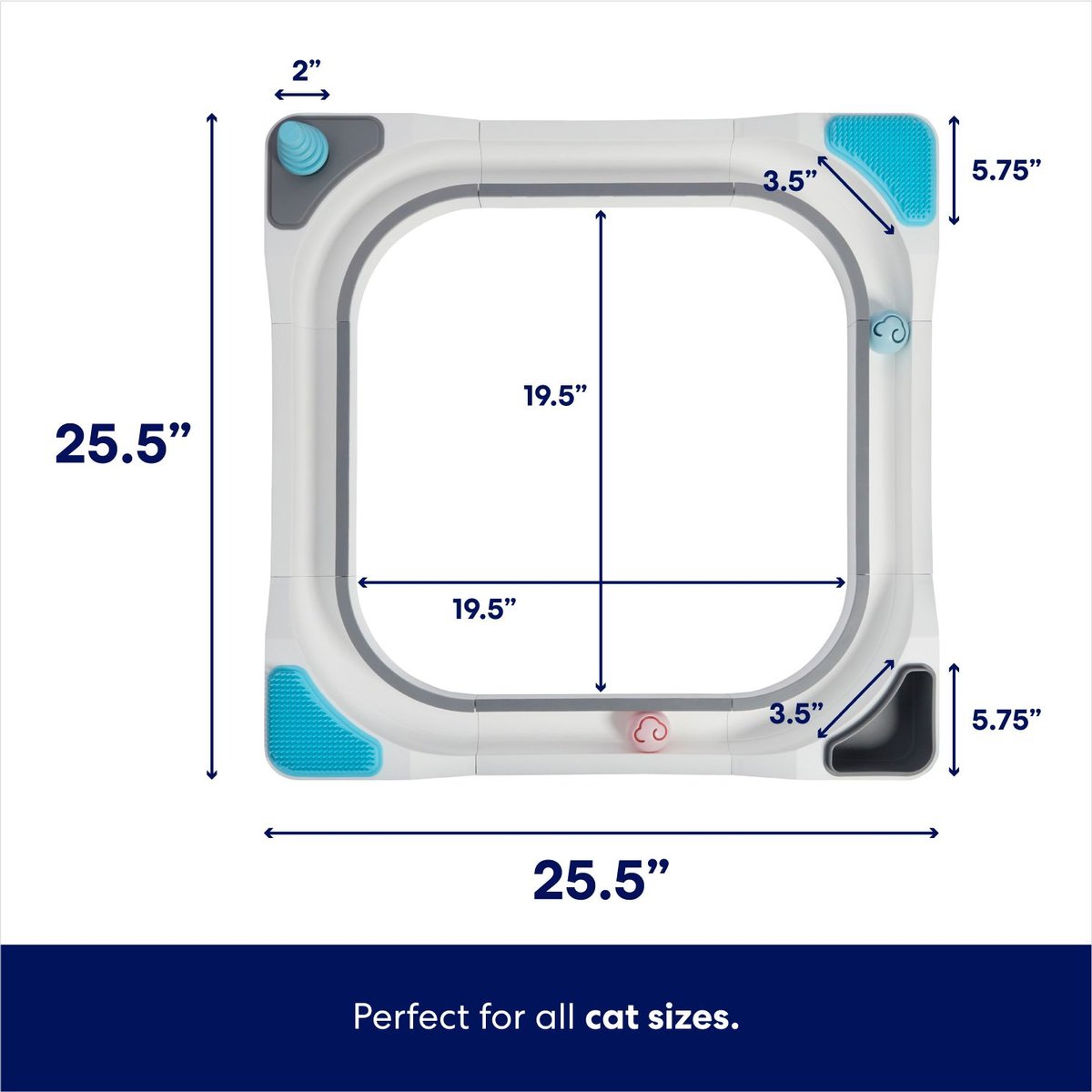 Frisco Play Activity Track Cat Toy