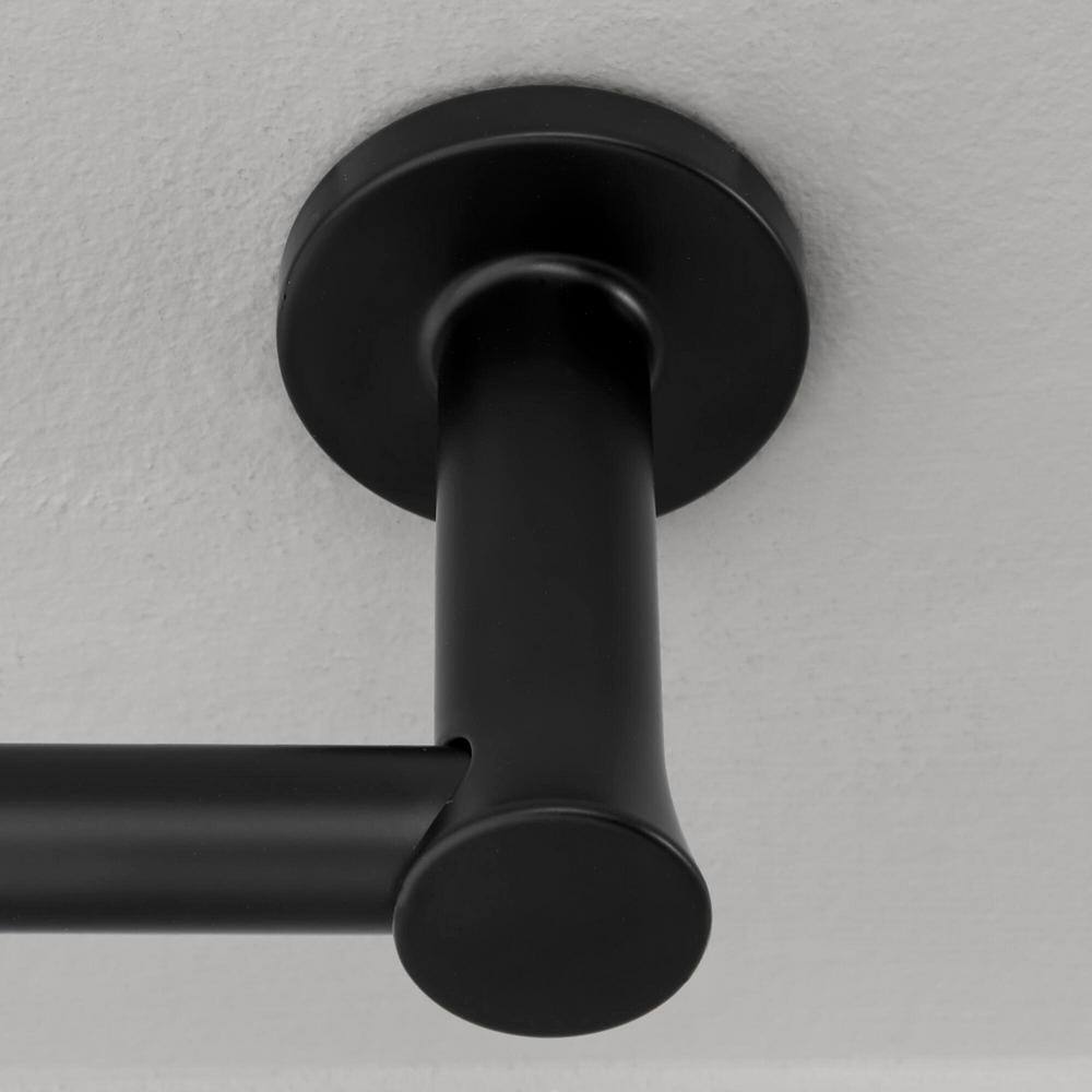 Glacier Bay Lucien 18 in. Towel Bar in Matte Black BTH-018-107